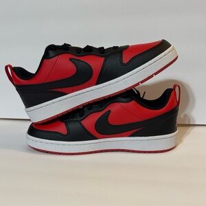 Nike Kids Red and Black Sneakers